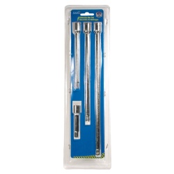 4 Pc 1/4 Short Ext Bar Set"