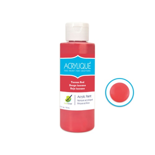 Acrylic Paint 040 TUSCAN RED 4oz Acrylique