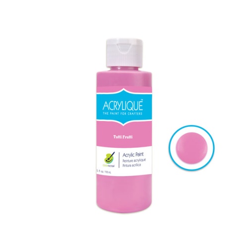 Acrylic Paint 080 TUTTI FRUTTI 4oz Acrylique