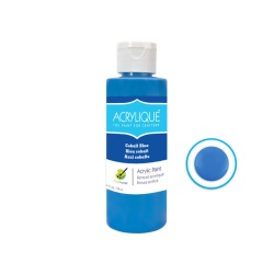 Acrylic Paint 135 COBALT BLUE 4oz Acrylique