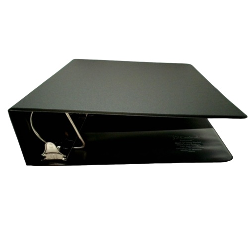 Binder 3 Black Holds 725 Sheets PVC Free Cardinal