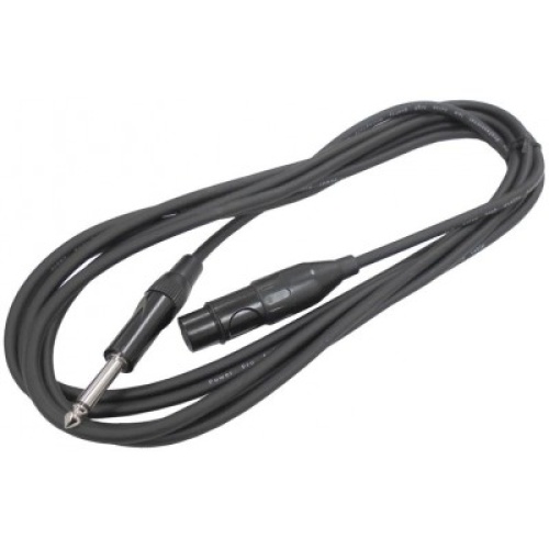 cable XLR female to 1/4 mono - 12 feet