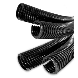 Split loom wire tubing 1 inch 25mm 25 foot polyethylene