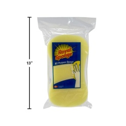 Auto Peanut Sponge 9.5 Large Yellow"