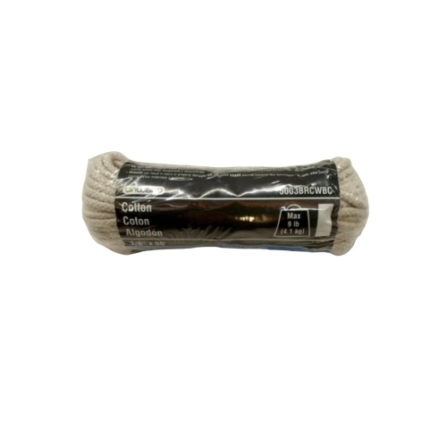 Cotton Braided Rope 1/8 X 50' 9lb. Onward