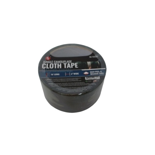 Cloth Tape Jungle Camouflage 2 X 16' Easy Peel