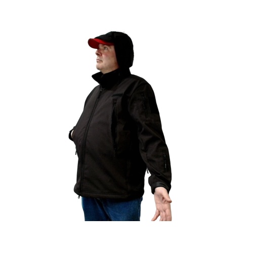 Concealed carry jacket black - Xlarge