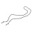 Eyeglass cord nylon black - excel vision