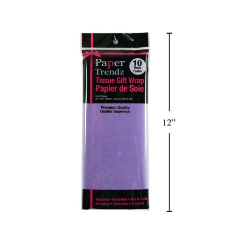 Tissue Paper Wrapping Lavender 10 sheets 20x26 50.8x66cm