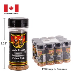 Garlic Pepper Salt 143g. V. Gold  - each sold individually