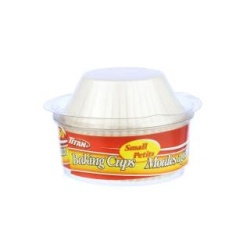 BAKING CUPS SMALL 150/PK x 48/CS TITAN