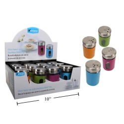 Glass Spice Jar with S/S Top Luciano