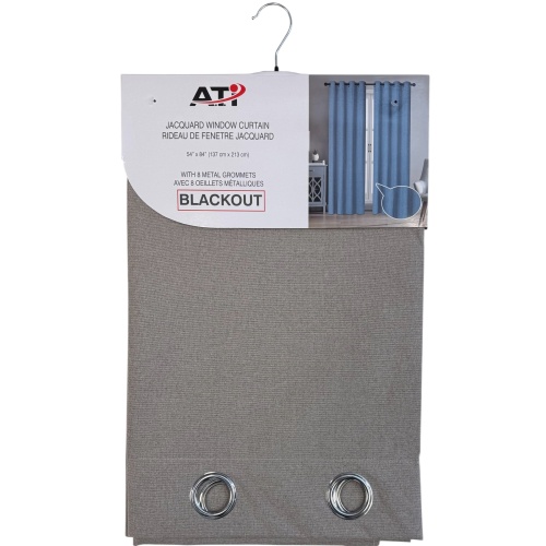 Curtain 54X84FuLinen Blkout-Tup