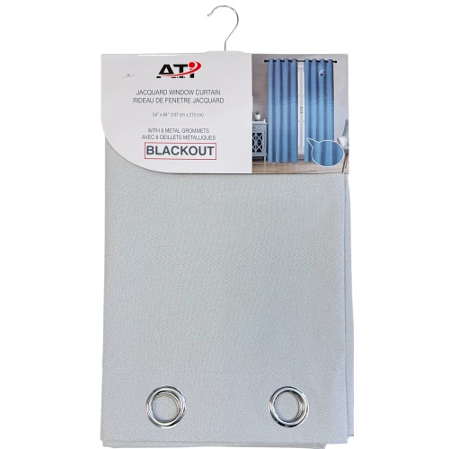 Curtain 54X84FuLinen Blkout-Wht