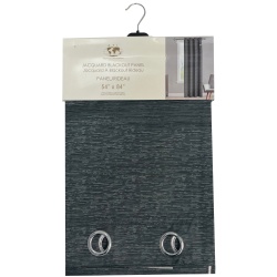 Curtain 54X84Jcqrd Chrcl Blackout"