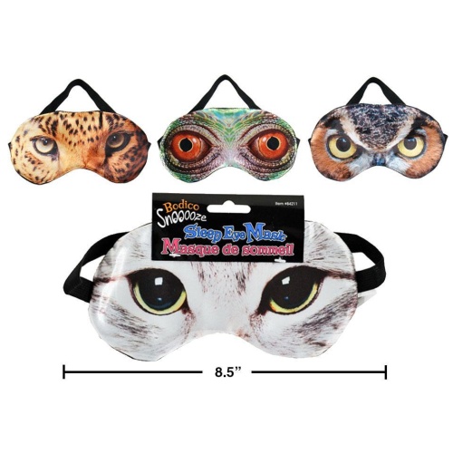 eye mask w animal eyes Bodico