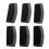 Pocket comb 6 pack black bodico