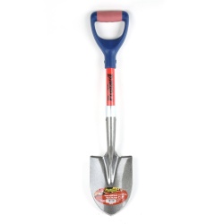 Shovel round mouth 21 fiberglass handle"