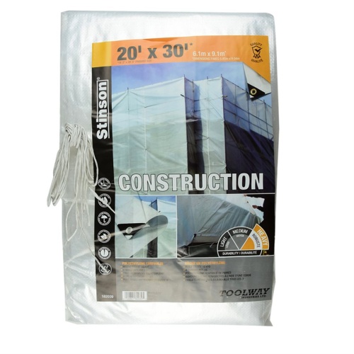 Tarp 20' x 30' Clear DD