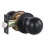 Door Lock Knob Passage Black