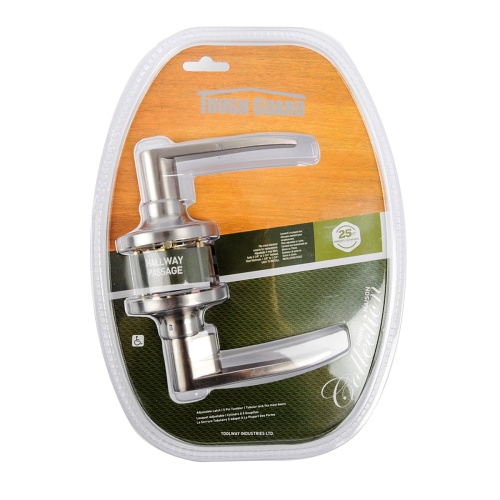 passage door lock lever S/S