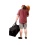 Canvas Parachute Bag Black 24 x 15