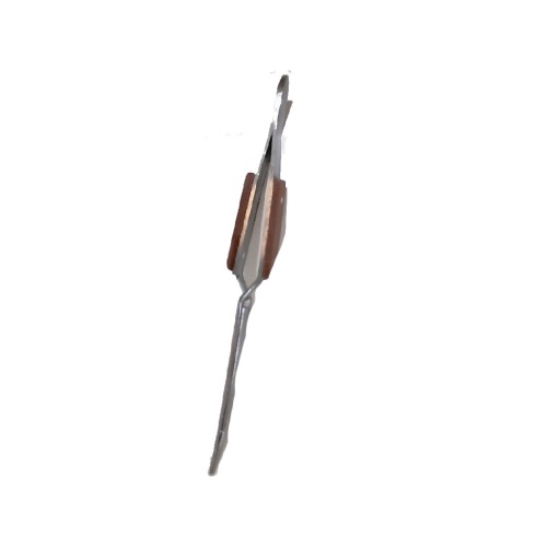 Tweezer Cross Action 6.5 Curved Wood Grip