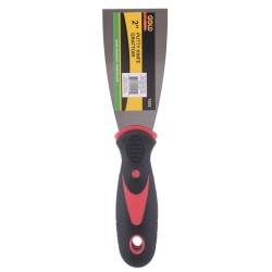 Putty knife 2 inch rubber handle
