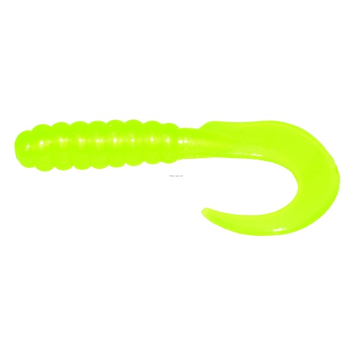 Curl Tail Grub Chart Pearl 3 10 per pack