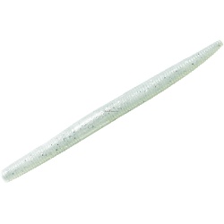 Dinger Soft Plastic Worm 4" Pearl Silver Yum YDG481