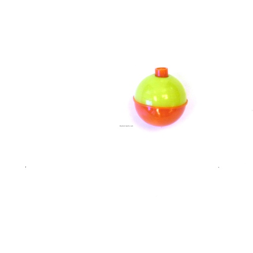 Snap-on Round Float Orange/Yellow 2 Bulk 50Bg Eagle Claw 07122-006