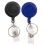 KEYCHAIN W/ I.D. HOLDER,RETRACTABLE DESK TECH