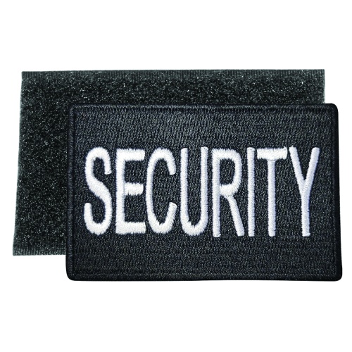 Security Patch - Flexible Fabric Patch With Hook And Loop Backing