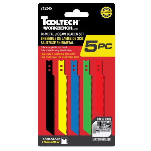 Jig Saw Blade Set 5 Pc