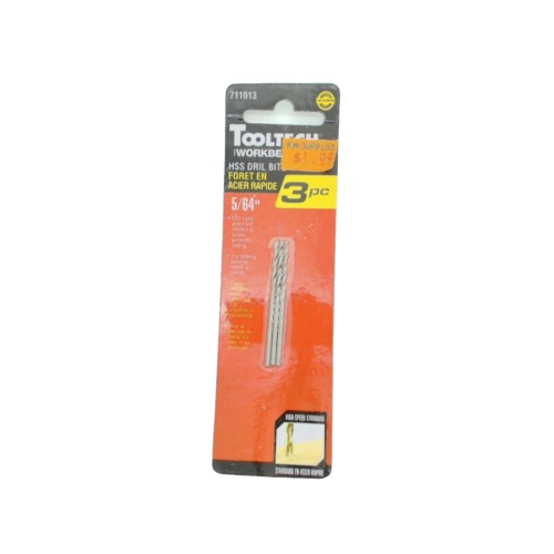 HSS drill bit 5/64 3 pc