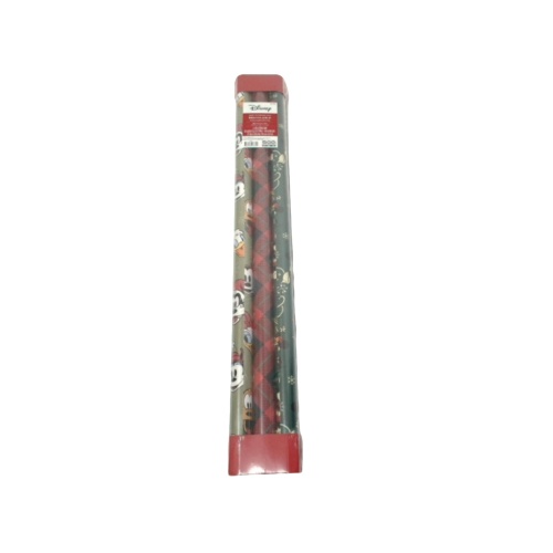 Xmas Gift Wrap 3 Rolls 60sq. ft. Disney Mickey Mouse Assorted