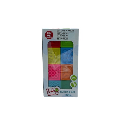 Building Set Kids 8 Soft Blocks 6m+ Early Steps
