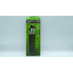 Artish Brush Set 5pc. Fine Camel Hair & Pure Bristle Shur-line