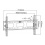 Wall Mount bracket for TV 32-75 inch Tilting 15 degrees 132lb rating