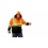 High Visiblility Full Zip Hooded Sweatshirt Large Bedrok