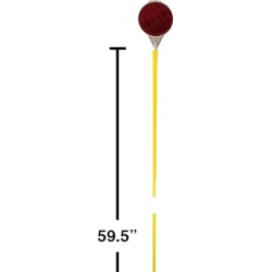 Driveway Marker 5' w/ Reflector
