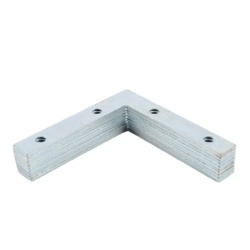 Flat Corner Brace 3 10 Pack"
