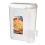 Bakeit 2.4L Storage Container w/Cup, Locking Lid Clear Plastic