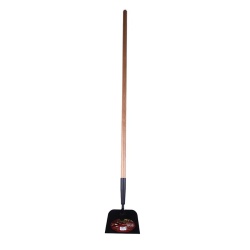 Scraper ICE sidewalk 6.25x4 inch wooden handle