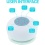 Wireless Shower Speaker Black Giraffe Aduro Aqua Sound
