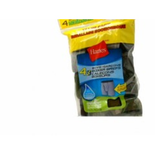 Boy's Boxer Briefs 4pk. Large Hanes