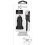 USB Car Charger Micro USB 3' Black Xmobil