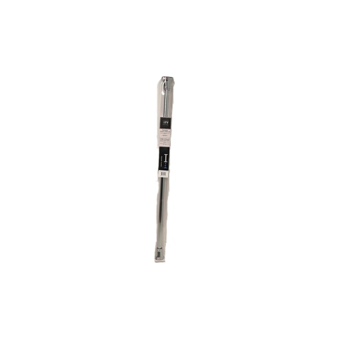 Extendable Decorative Tension Rod Silver 42-72