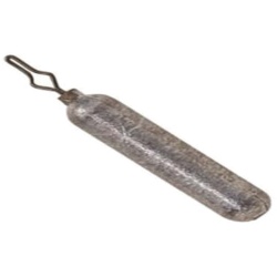 EGC-LAZER CYLINDER DROP SHOT WEIGHT 1/4OZ