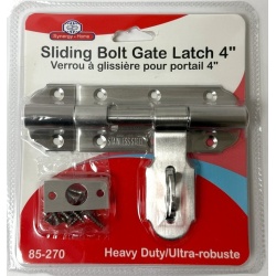 Sliding Bolt Gate Latch 4 Heavy Duty"